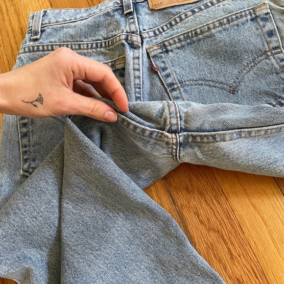 Vintage Levi’s 512 made in USA blue jeans 27 👖 - Picture 4 of 5